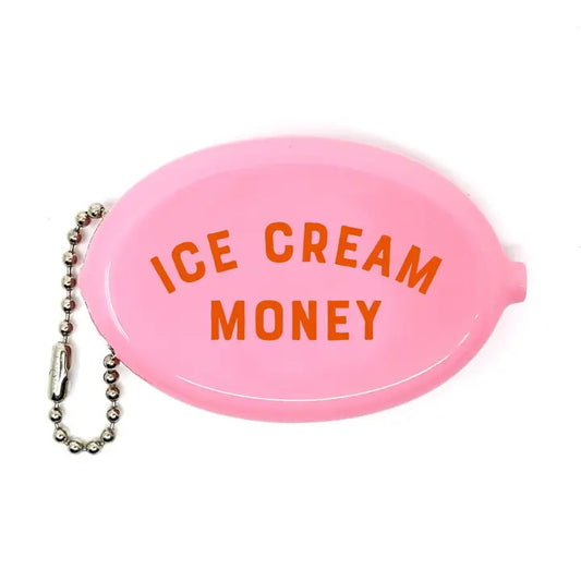 Old School Coin Pouch - Ice Cream Money