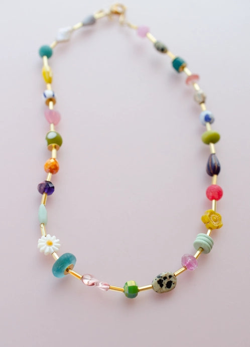 Mariposa Beaded Necklace