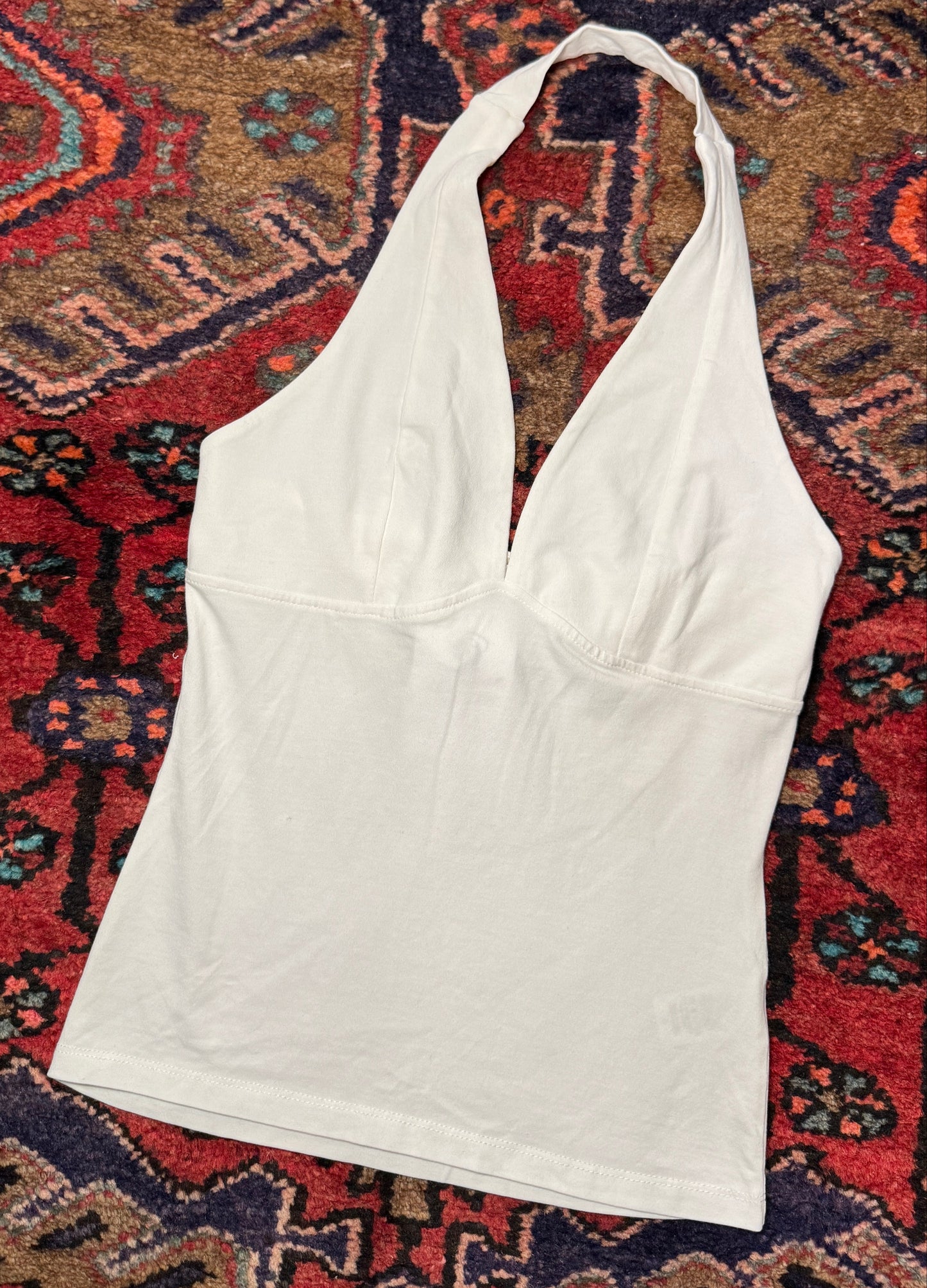 Ana Halter Top in White