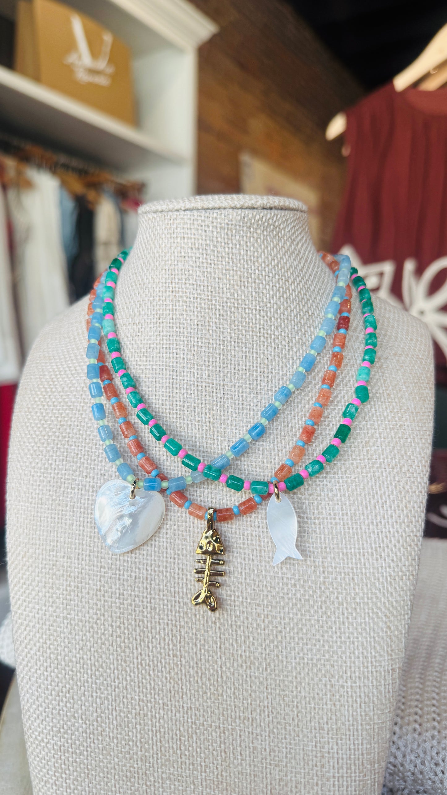 Tide Charm Necklace