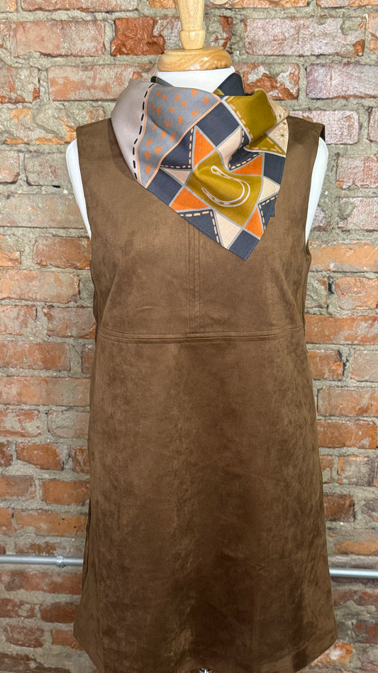 Western Scarf Bandana - Frontier Patchwork