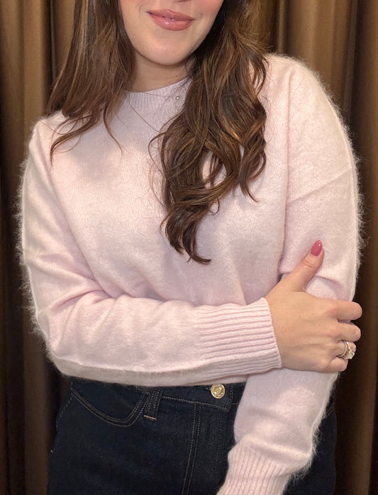 Hailey Pink Sweater