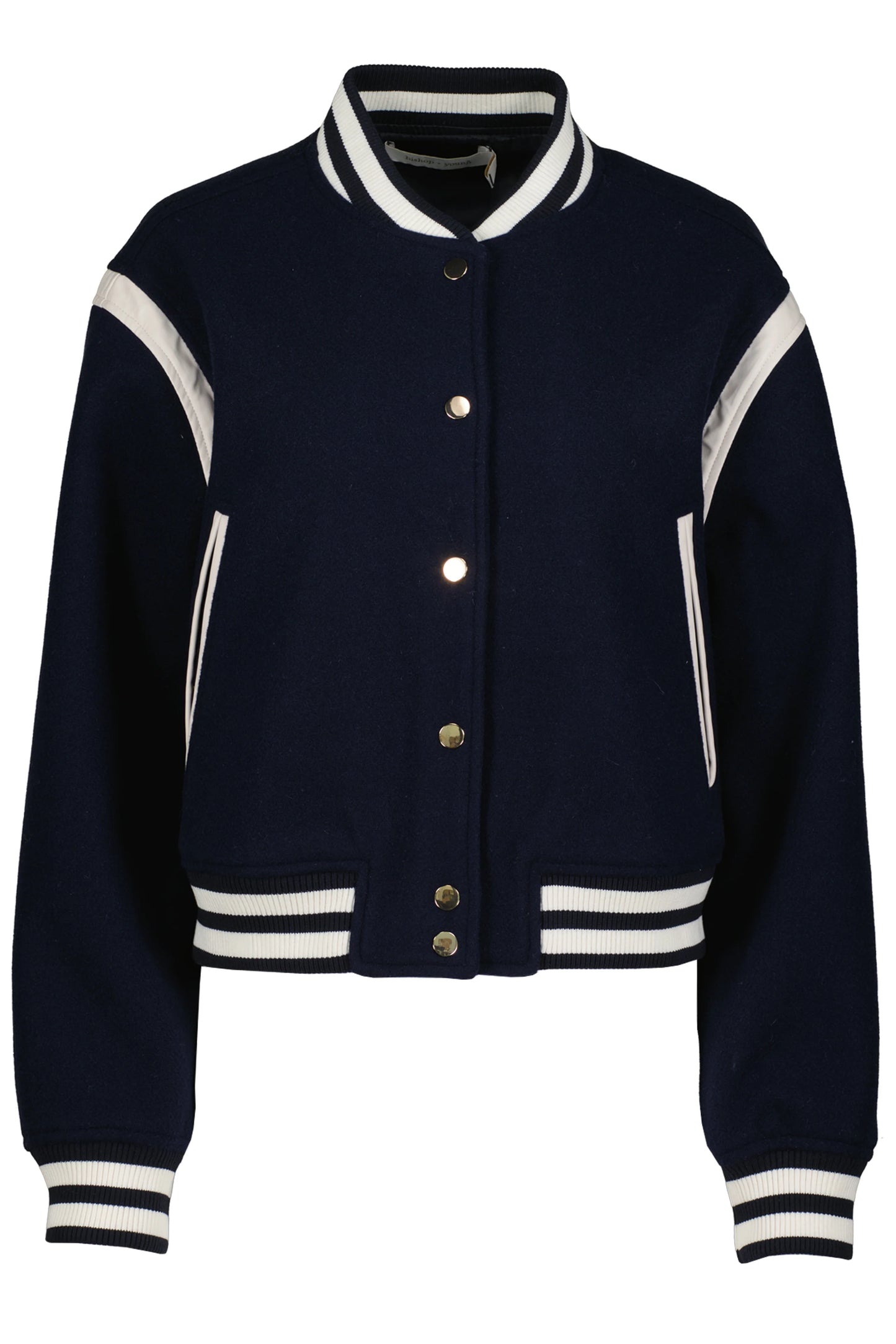 Varsity Jacket in Indigo
