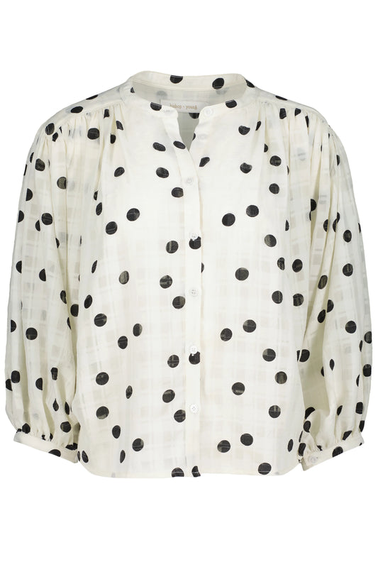 Juliette Polka Dot Blouse