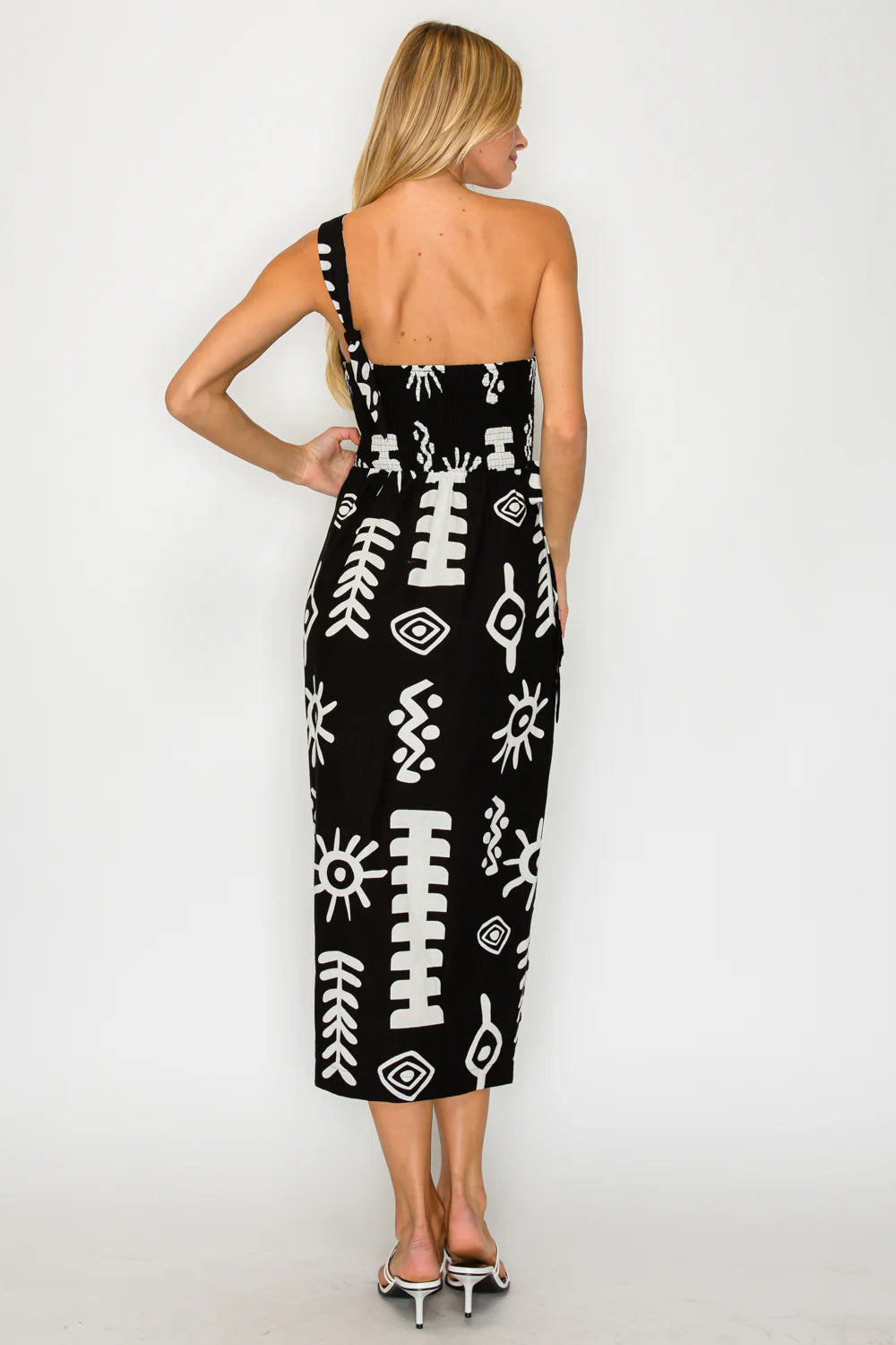 Paros One Shoulder Dress