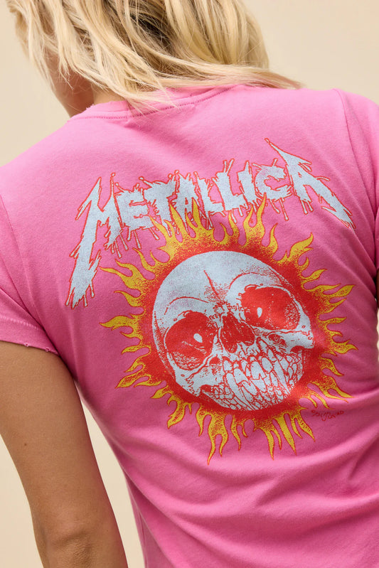 Metallica Flaming Sun Tee