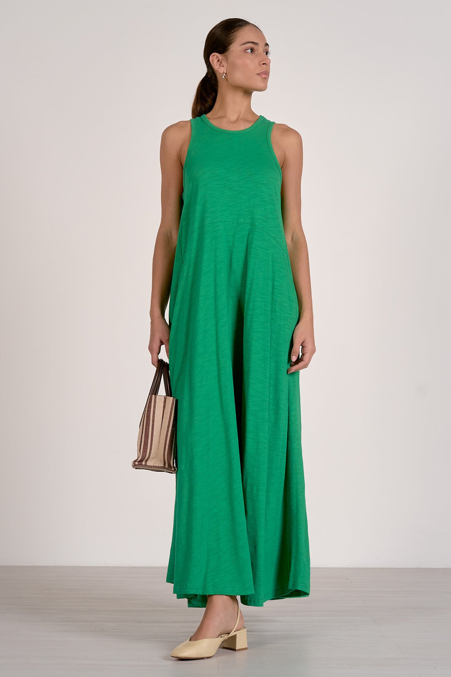 Maggie Dress in Kelly Green