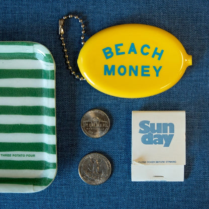 Old School Coin Pouch - Beach Money
