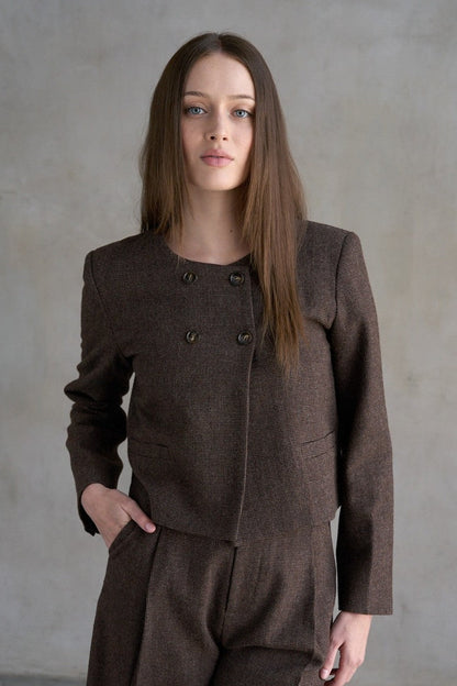 The Boston Double Breasted Jacket