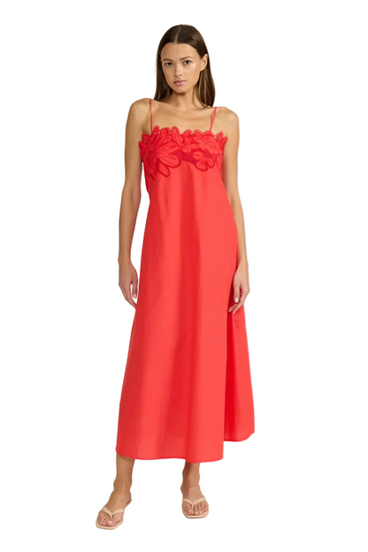 Cosette Embroidered Maxi Dress