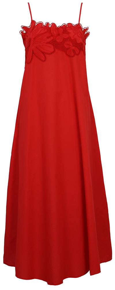 Cosette Embroidered Maxi Dress