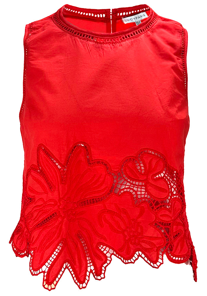 Kaya Eyelet Top