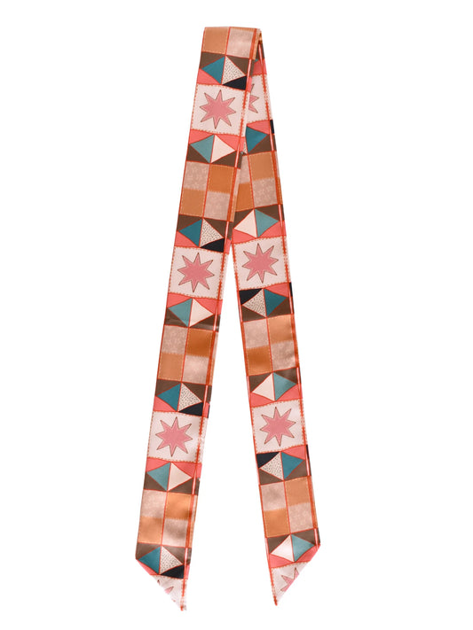 Twilly Scarf - Vintage Patchwork
