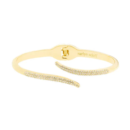 Crystal Wrap Hinge Bangle