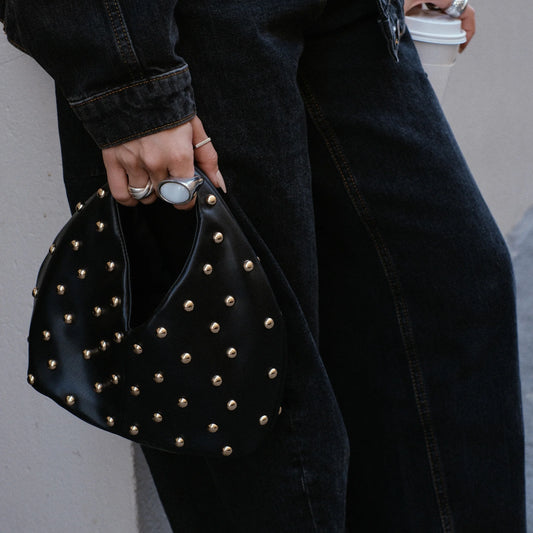 Dahlia Studded Handbag