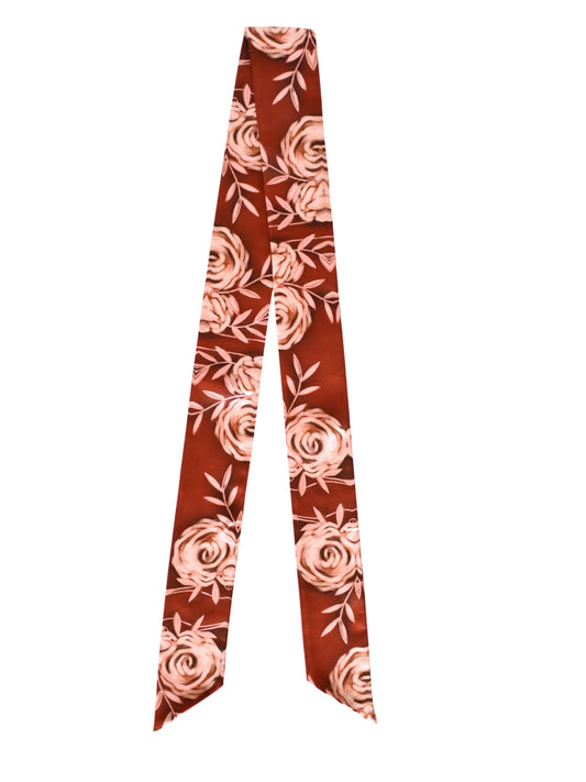 Twilly Scarf - Rustic Wild Roses