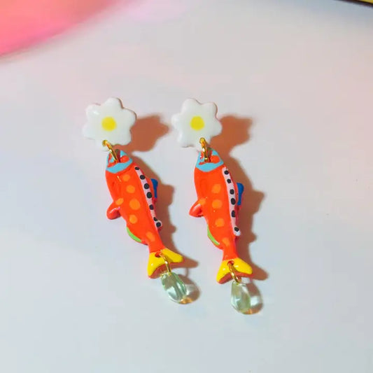 Little Fishy Fish Earrings