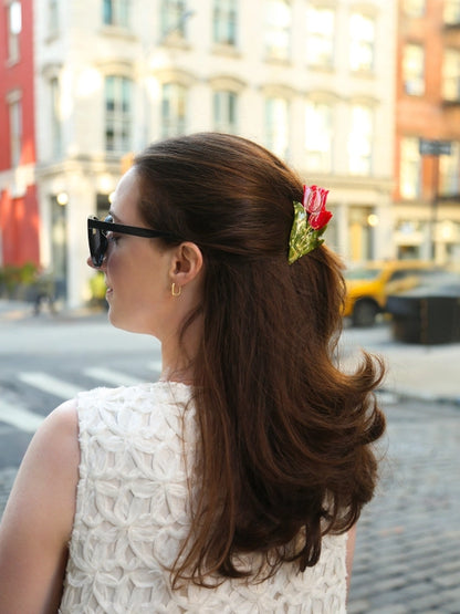 Vintage Tulips Hair Clip