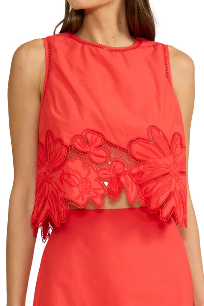 Kaya Eyelet Top