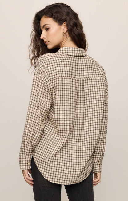 River Plaid Button-Up