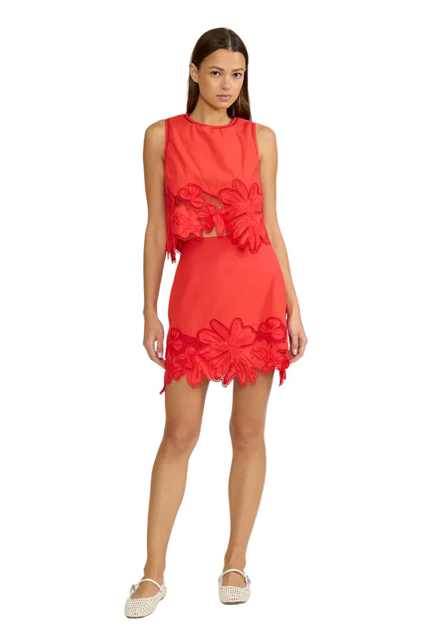 Kaya Eyelet Top