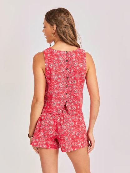 Firecracker Sleeveless Top