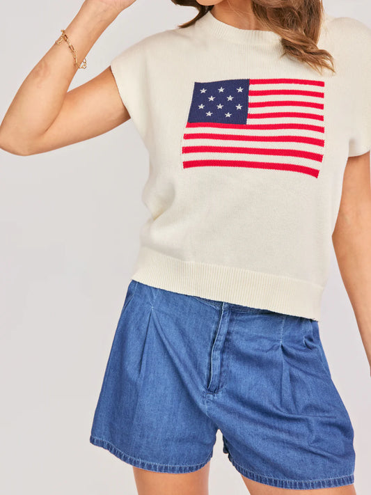 American Dream Flag Sweater