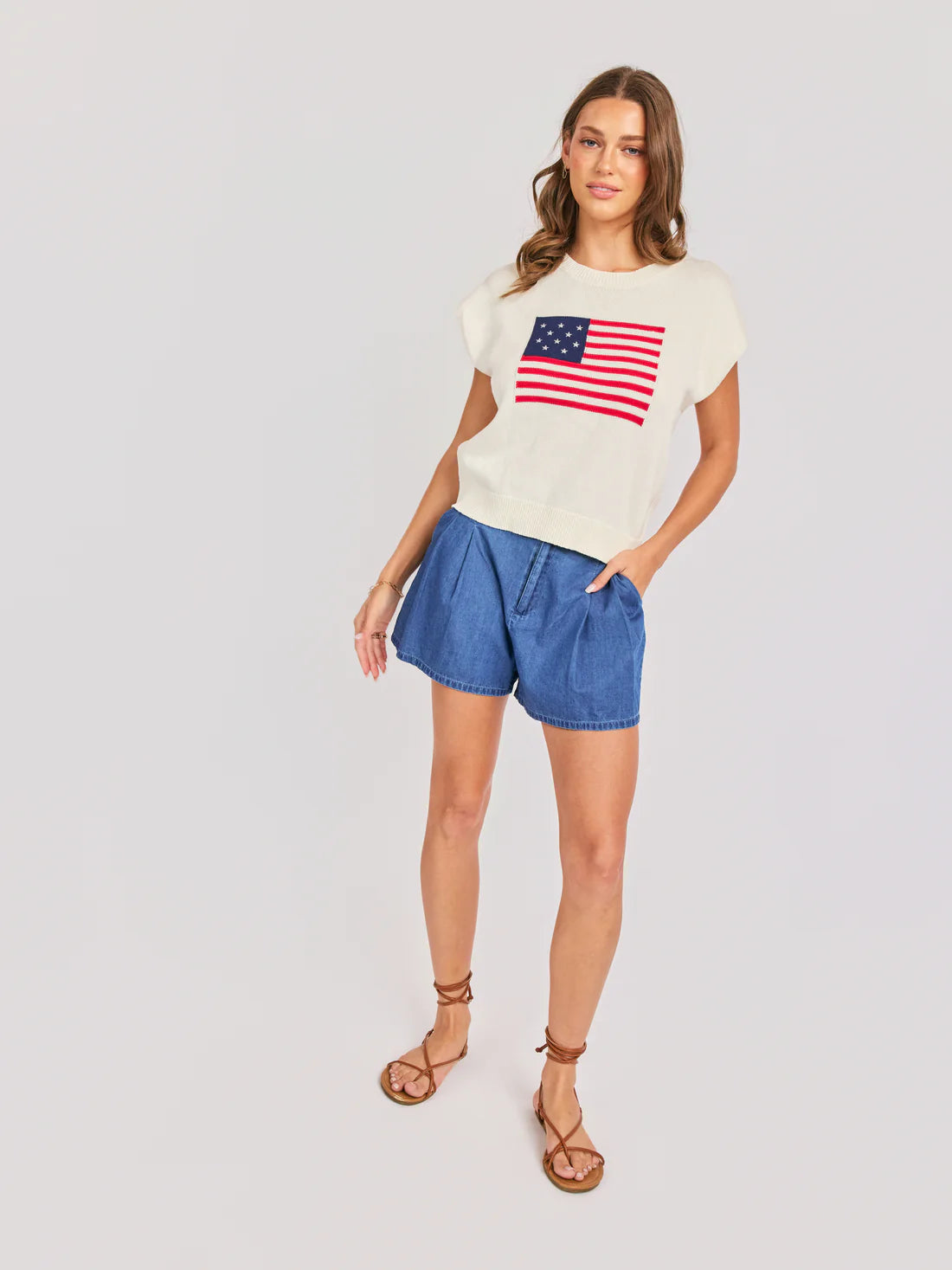 American Dream Flag Sweater