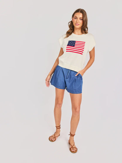 American Dream Flag Sweater