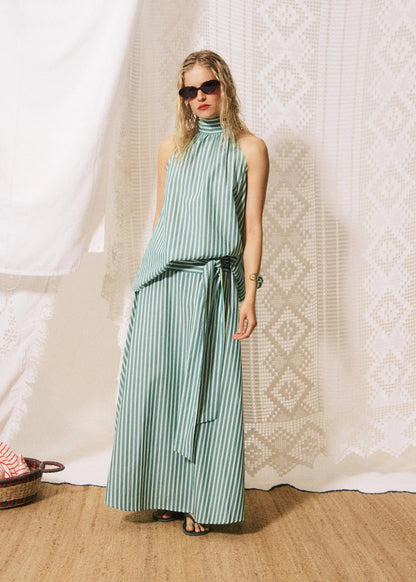 Crescenzo Top in Shore Green