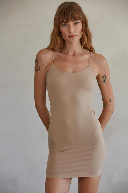The Occasion Long Tank Top Slip