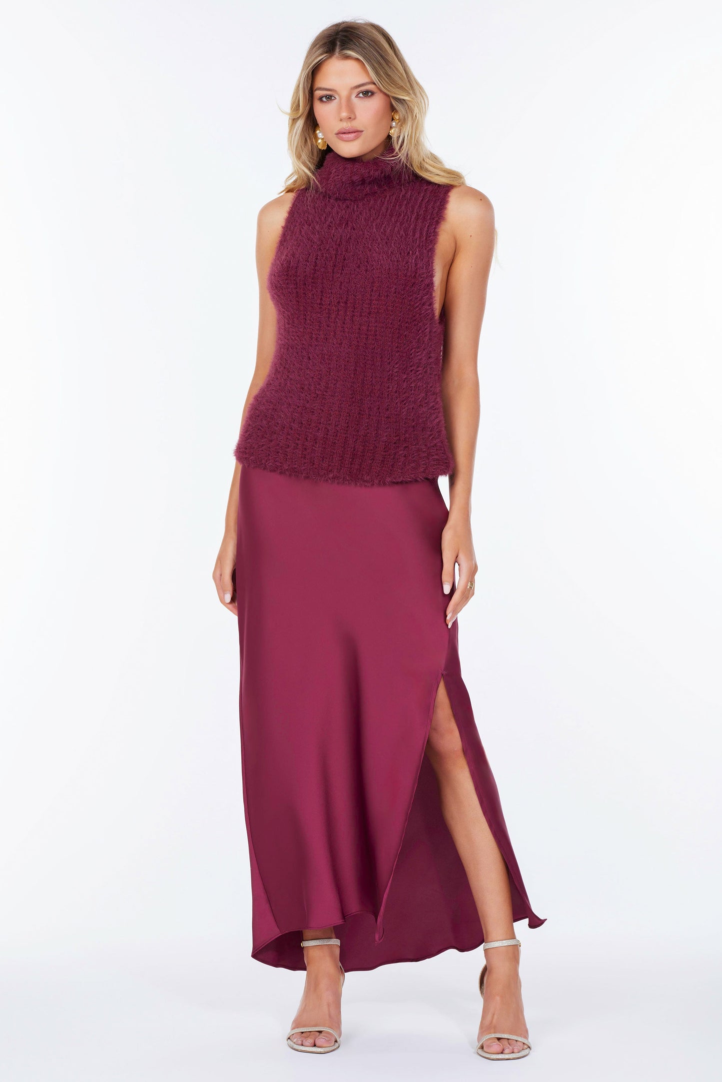 Bias Cut Slip Skirt