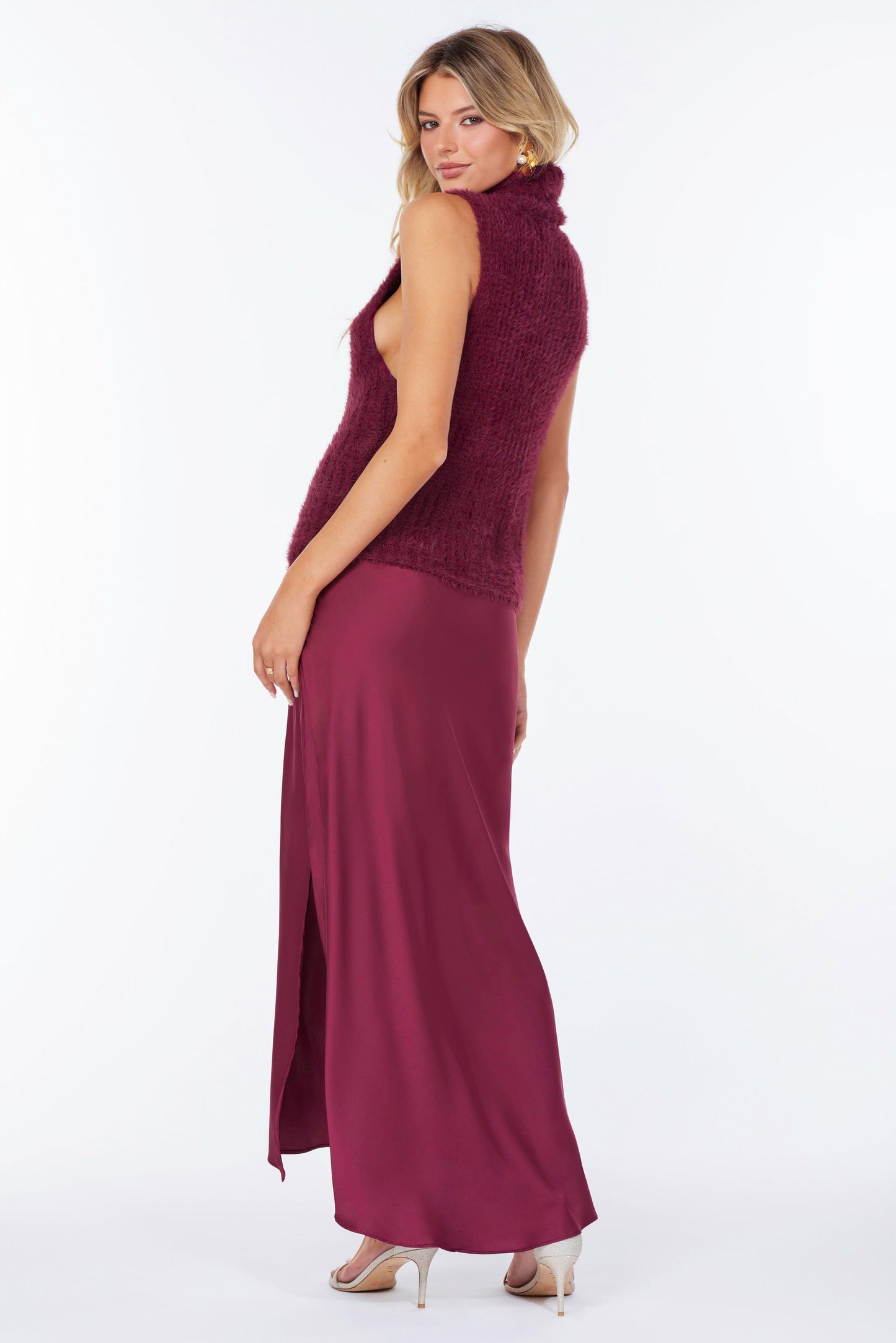 Bias Cut Slip Skirt