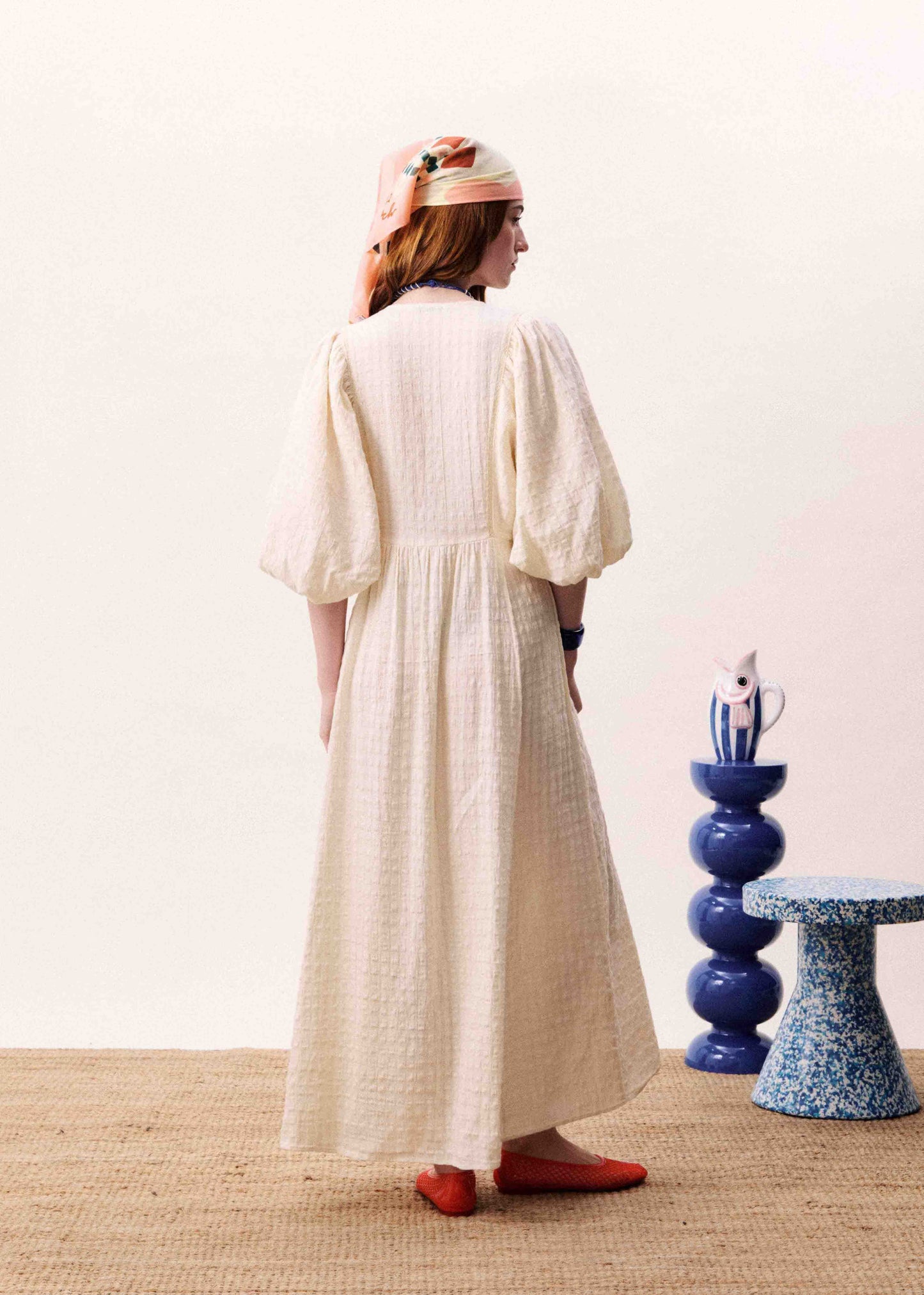Neso Dress in Beurre