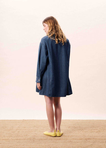 Poseidon Dress in Bleu Jean