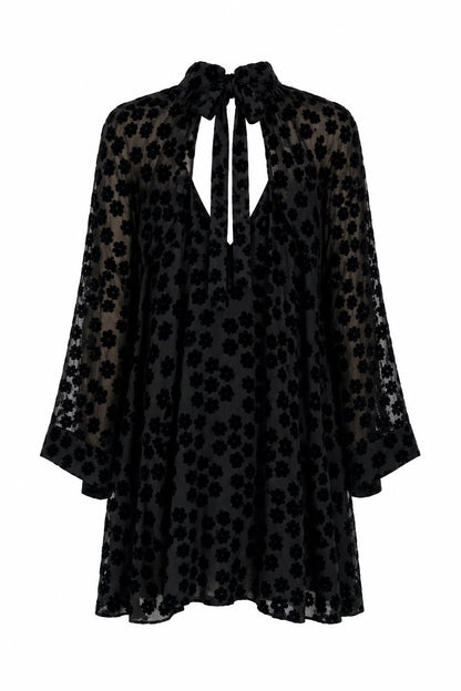 Brent Dress in Noir