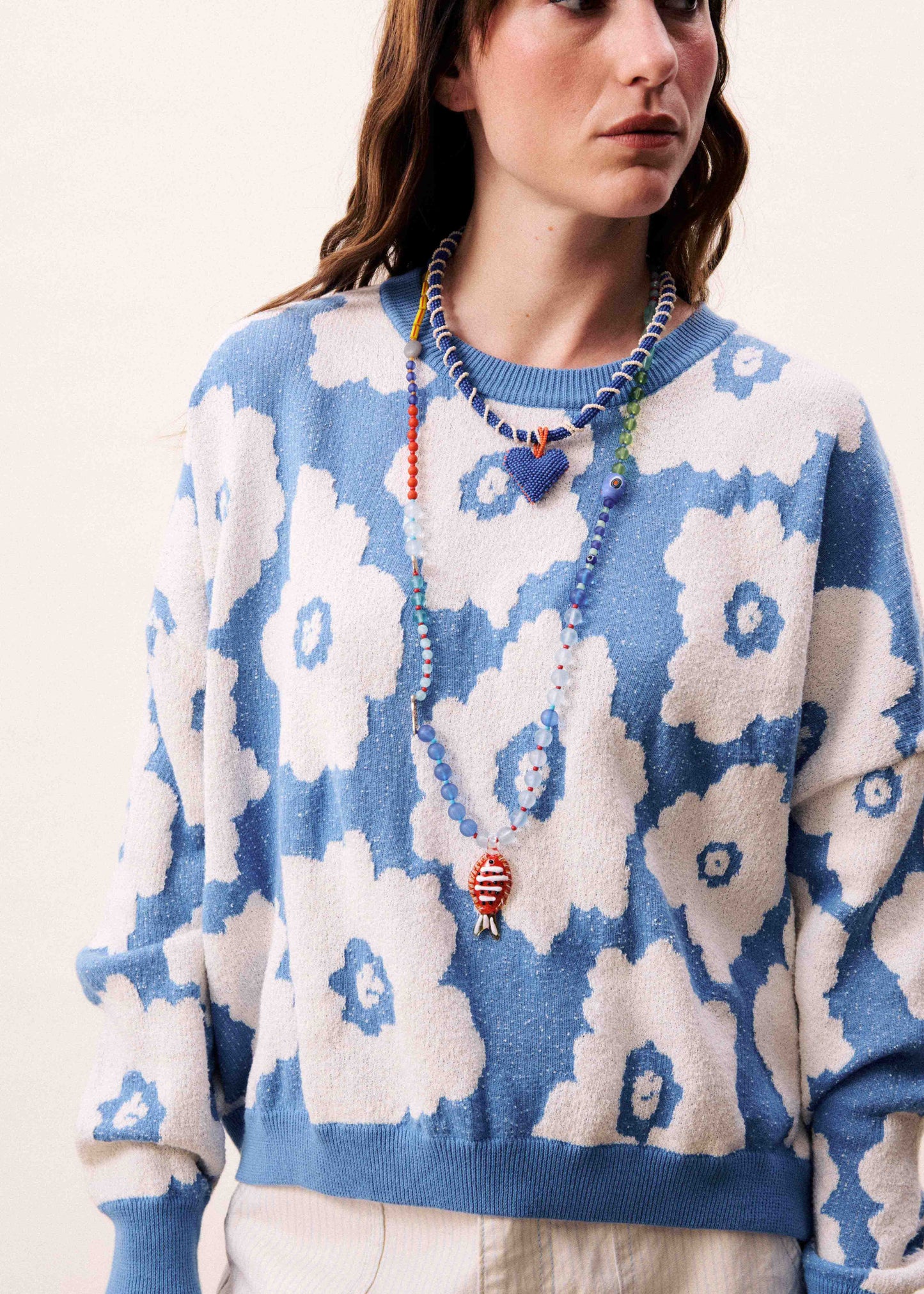 Dulse Sweater in Bleu Jean
