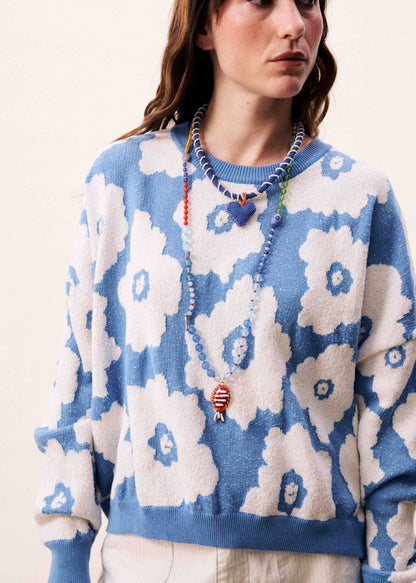Dulse Sweater in Bleu Jean