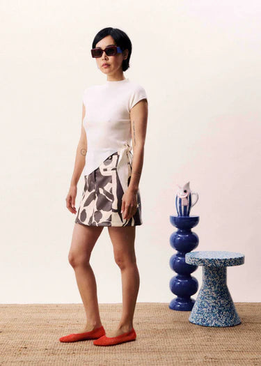 Orionne Top in Creme