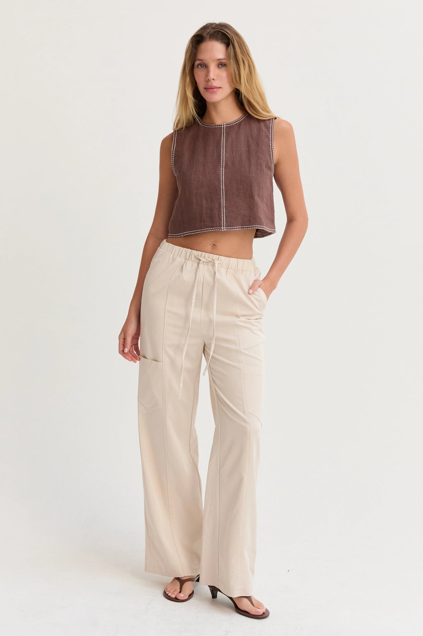 Willow Pull-on Tencel Pants