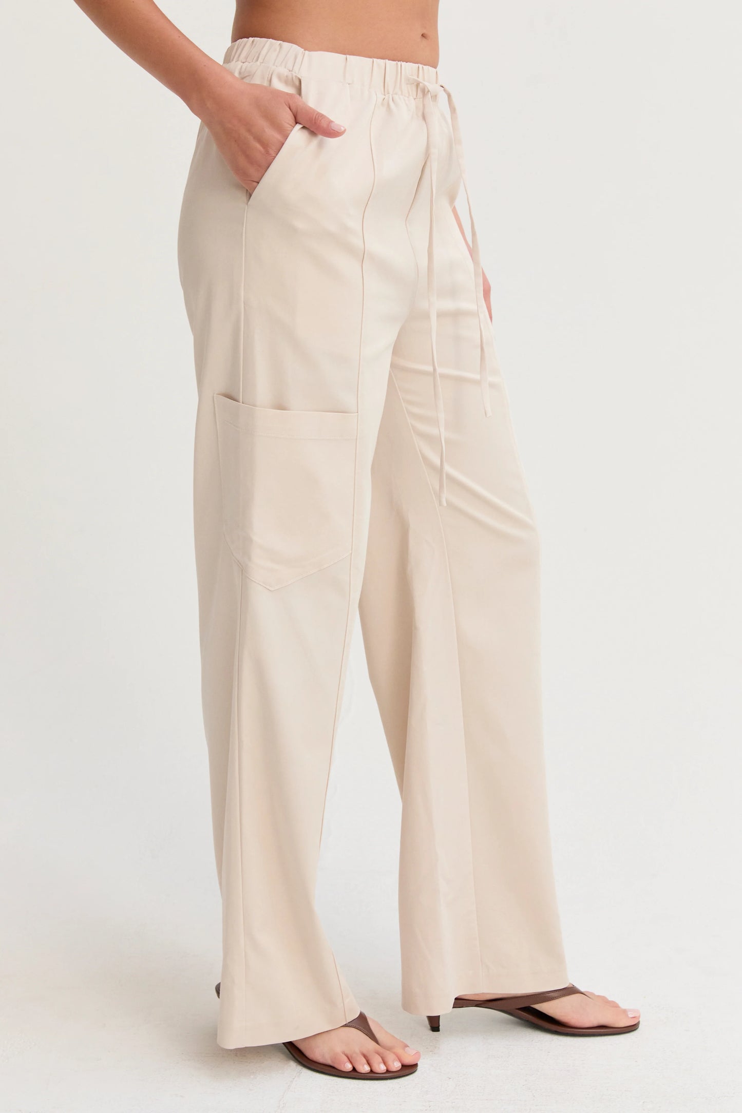 Willow Pull-on Tencel Pants