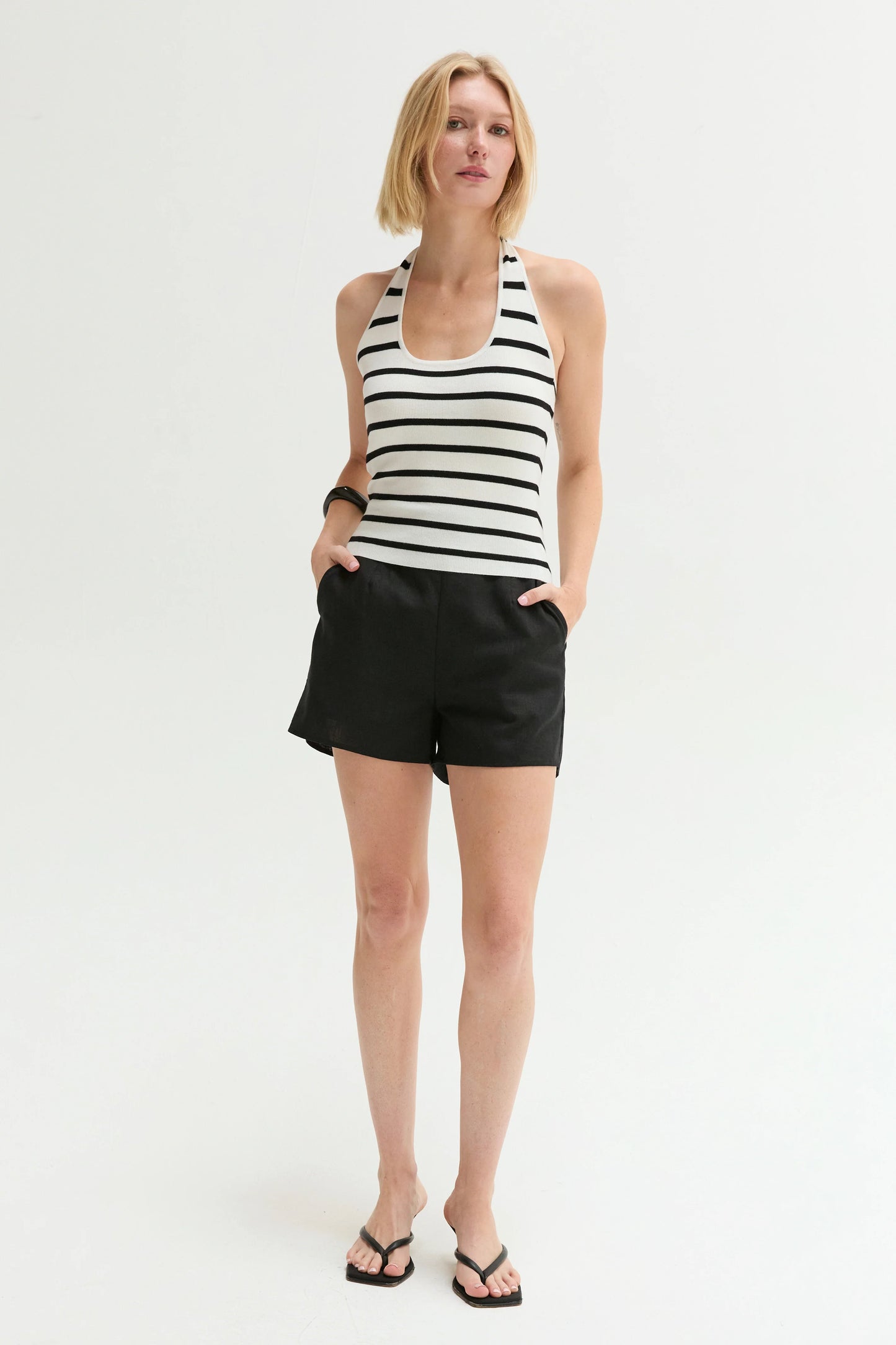Jenna Halter Knit Top