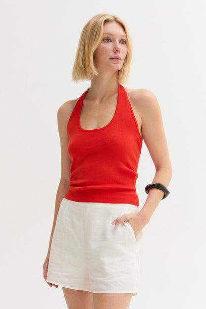 Jenna Halter Knit Top