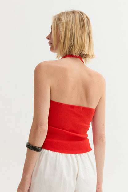 Jenna Halter Knit Top