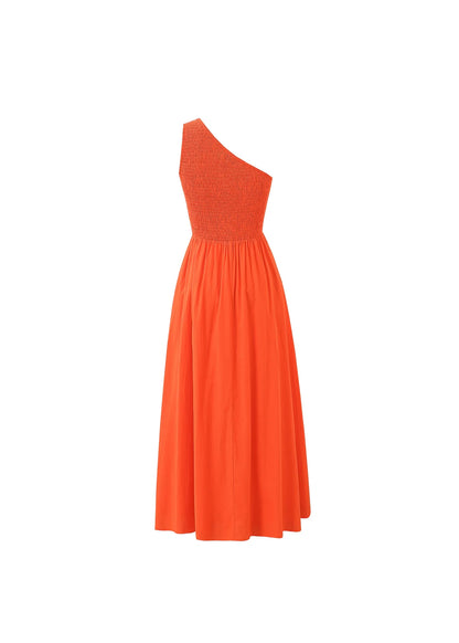 Liberatore Dress in Coral