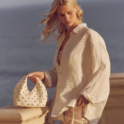 Dahlia Studded Handbag