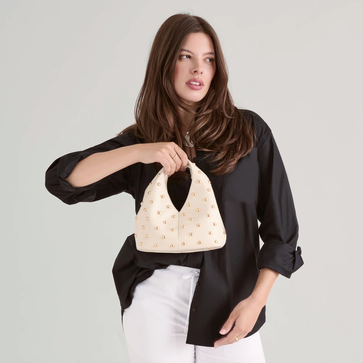 Dahlia Studded Handbag