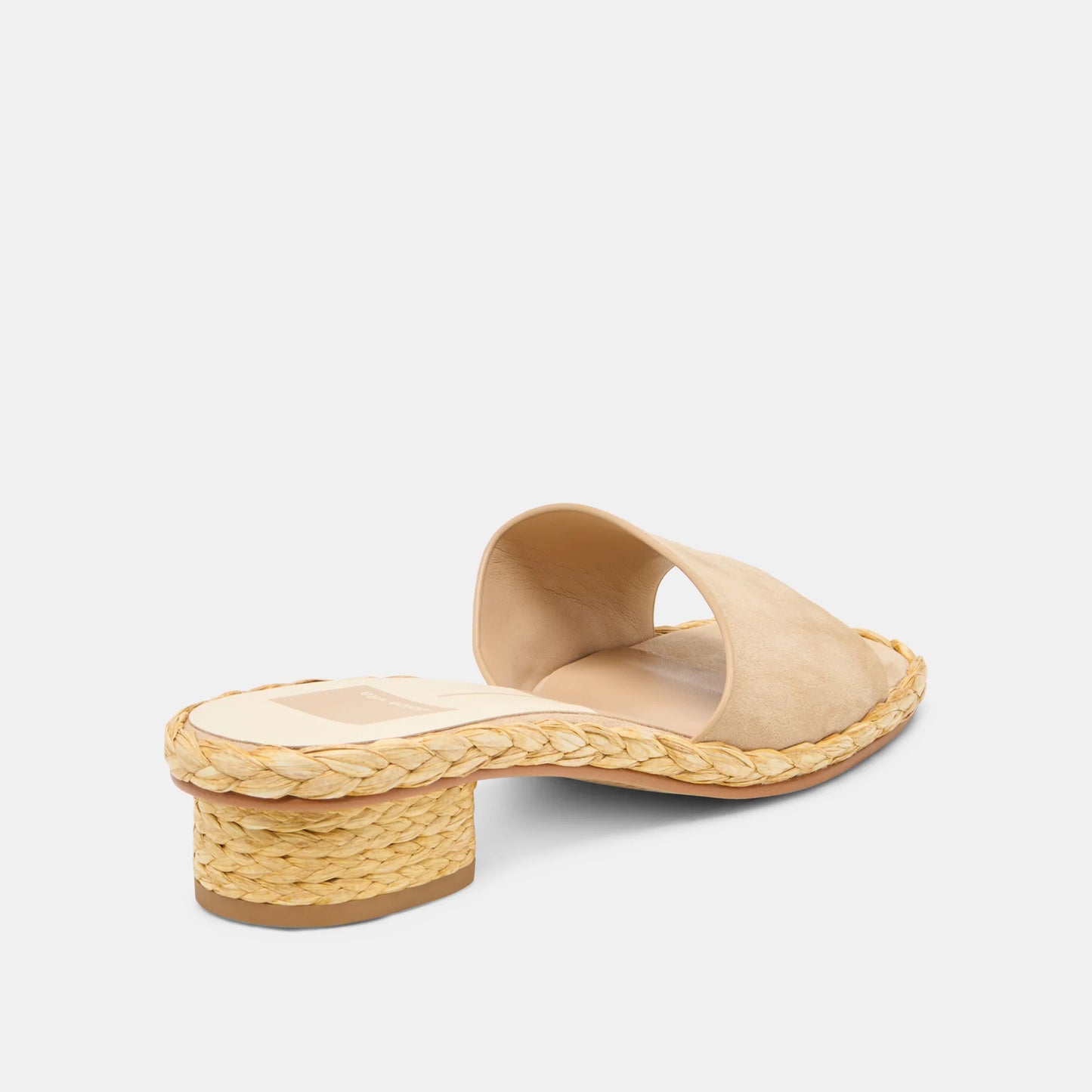 Dixi Slides in Camel Suede