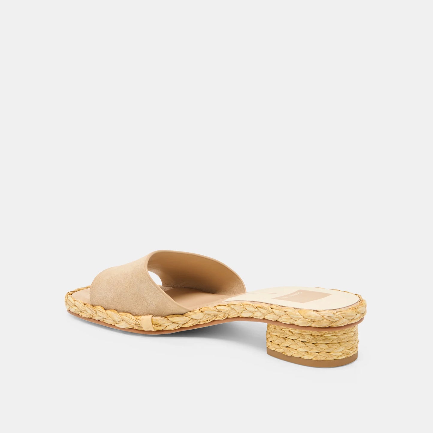 Dixi Slides in Camel Suede