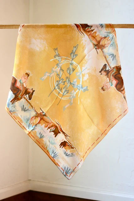 Western Scarf Bandana - Open Range Cowgirl